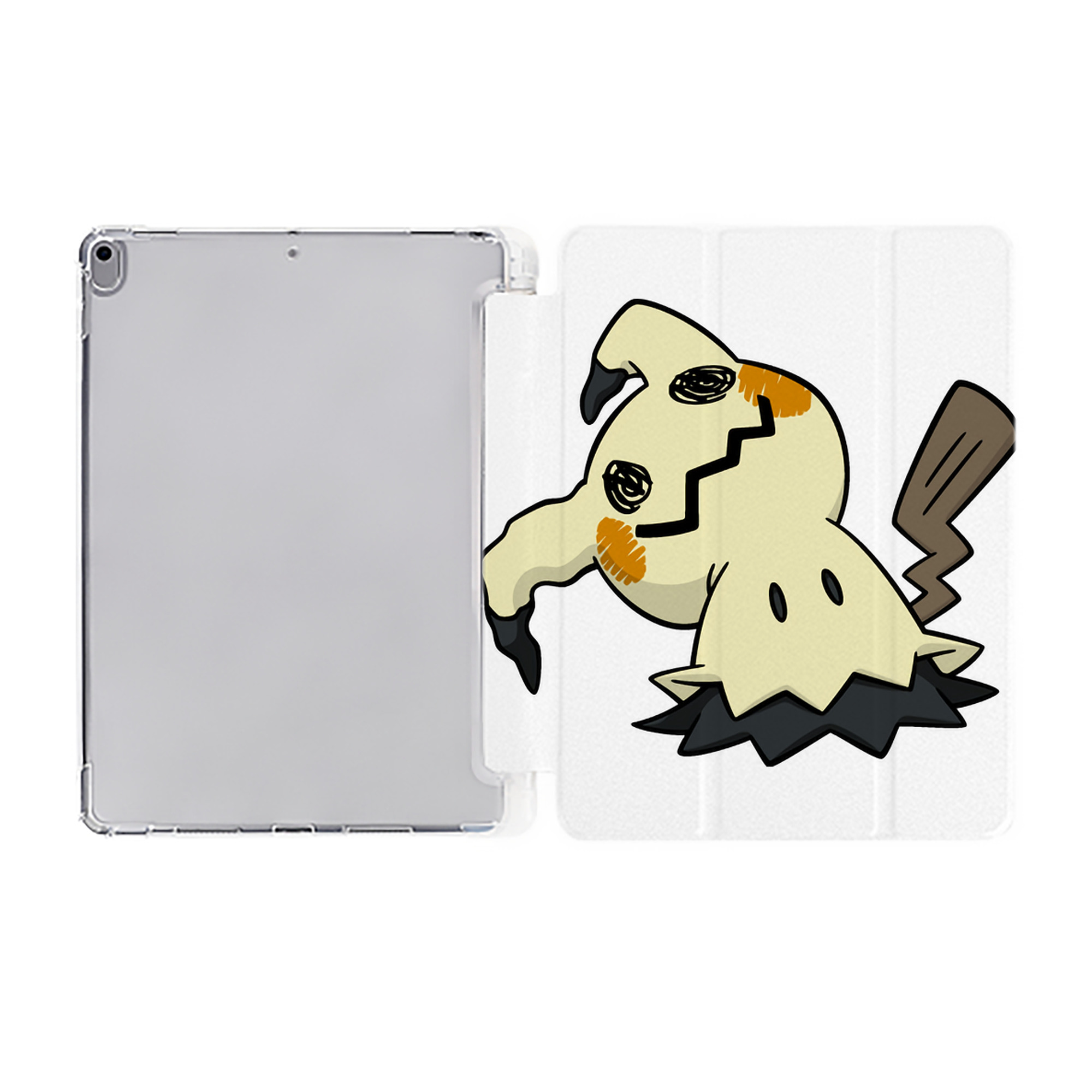 （画像用） ポケットモンスター Pokémon IPad ケース ペン収納付き 三つ折りスタンド PUレザー×シリコン 対応機種9.5/10.5/10.9インチ